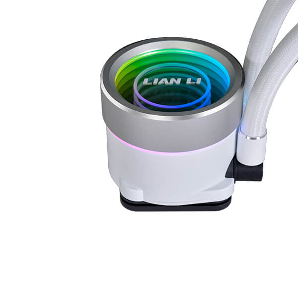 Lian Li Galahad II Trinity ARGB 240mm CPU Liquid Cooler (White)